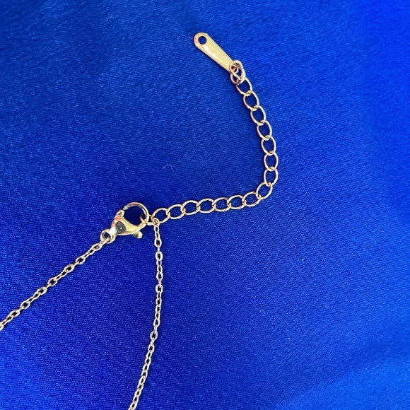 *NEW* 18K Gold Plated Cubic Zirconia Evil Eyes Pendant Necklace 🧿🪬 - Picture 8 of 15